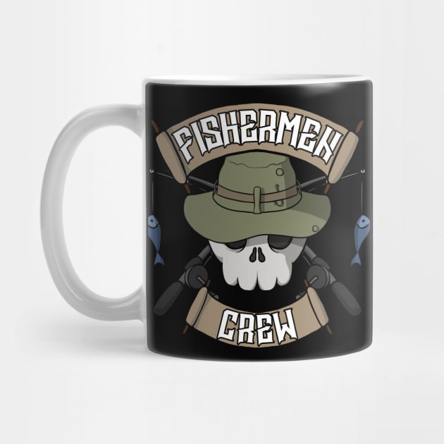 Fishermen crew Jolly Roger pirate flag by RampArt